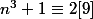 n^3+1\equiv 2[9]